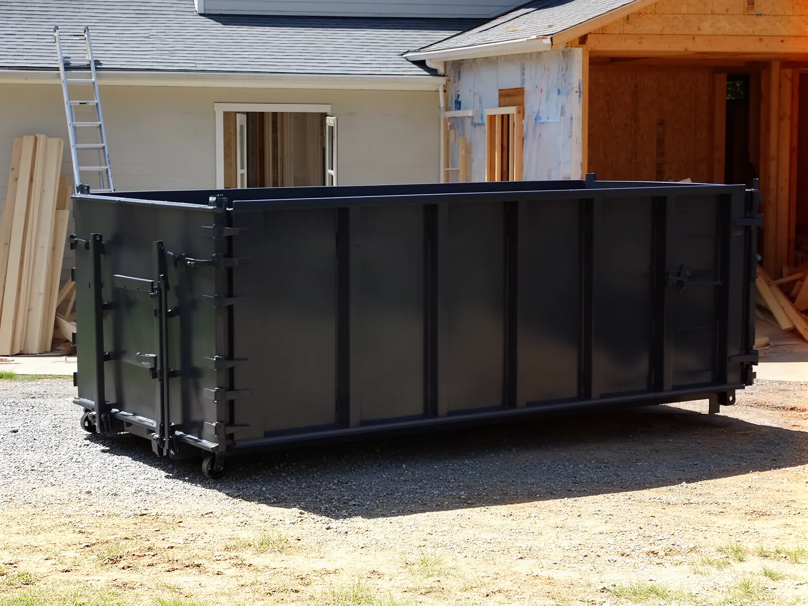 Roll-off dumpster from Old Town Dumpster Rental in Beaumont, TX